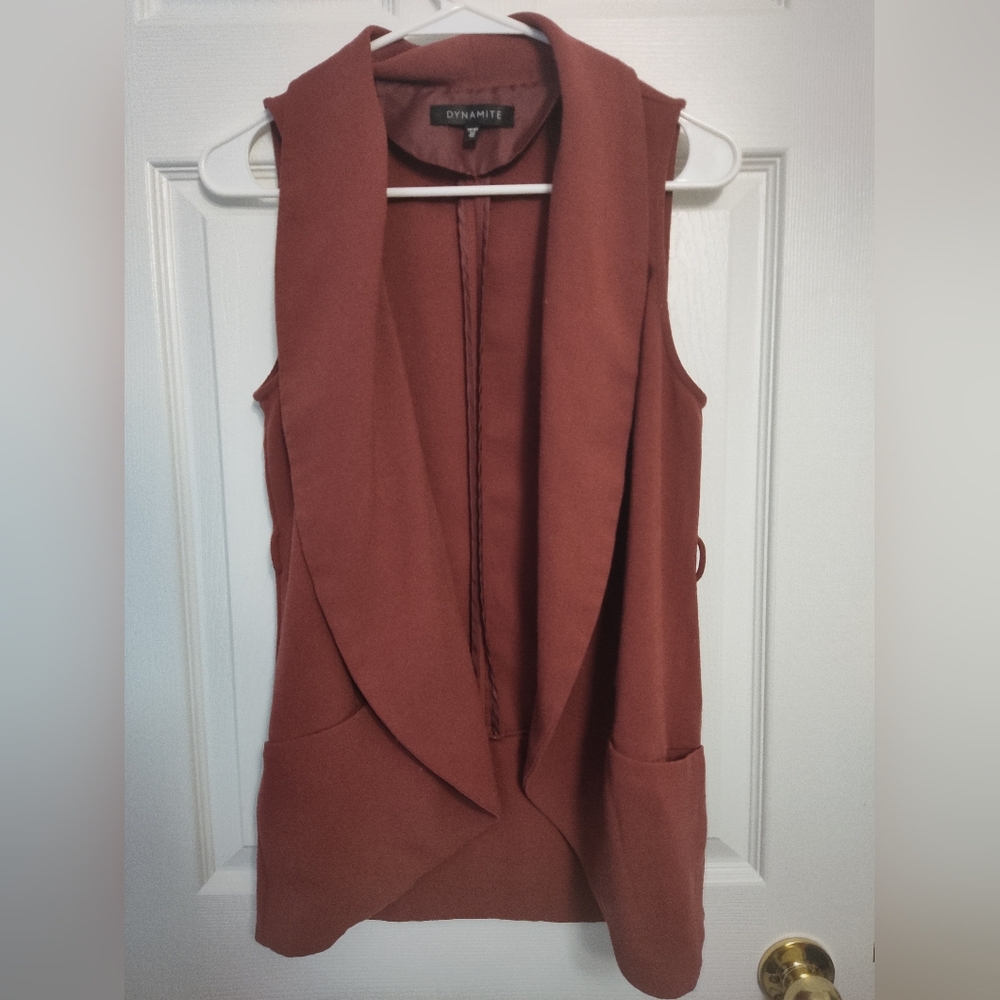Dynamite Dusty Rose Vest